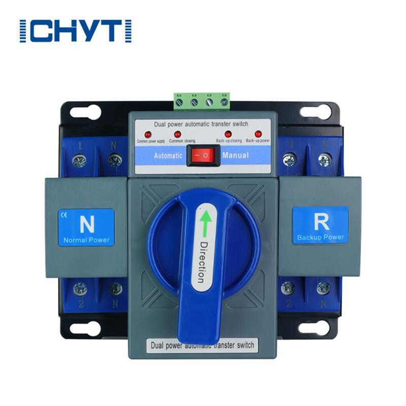 Interruptor de transferência automática CA eletrônico