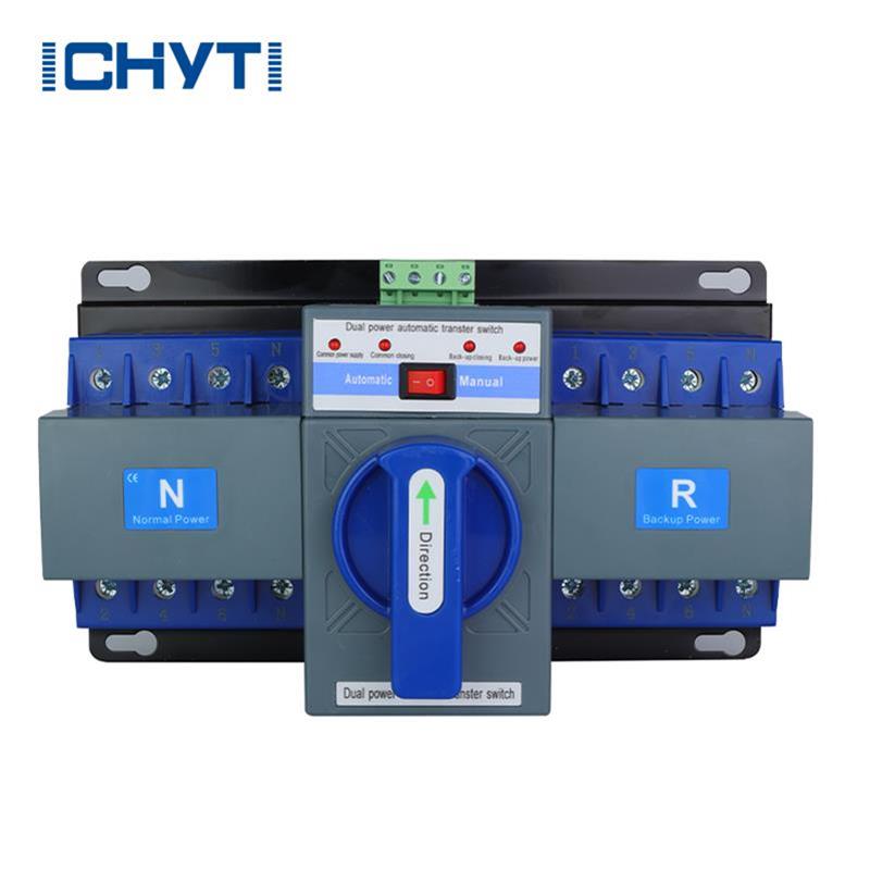 Chave de comutação automática trifásica